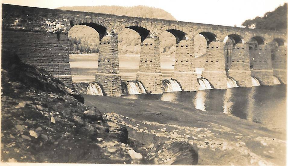 Garreg Ddu Dam 1936