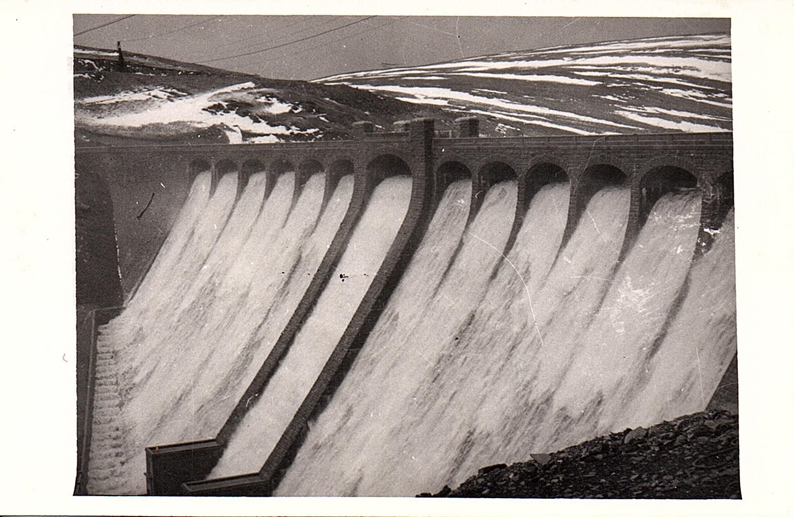 Construction of Claerwen Dam