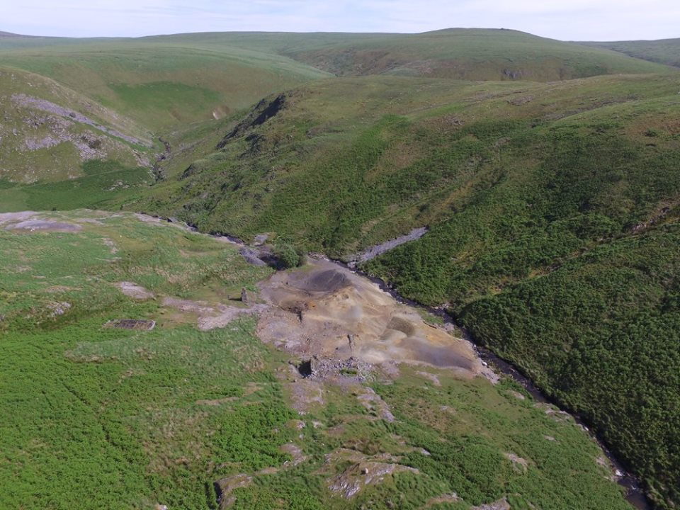 Nant Y Garw From Above